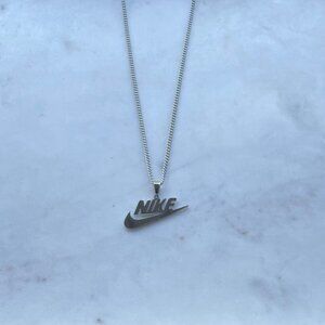 Nike Necklace - 20" Thin Chain - Stainless Steel - Tarnish Free - Easter Gift